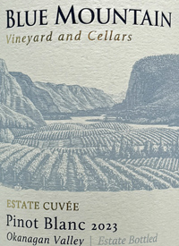 Blue Mountain Estate Cuvée Pinot Blanctext