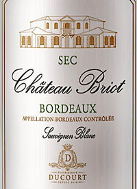 Château Briot Bordeaux Blanctext