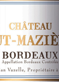 Château Haut-Mazierestext