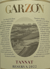 Garzón Tannat Reservatext