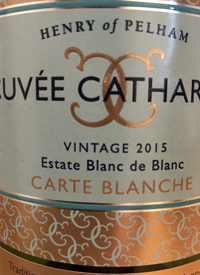 Henry of Pelham Cuvée Catharine Carte Blanche Blanc de Blancstext