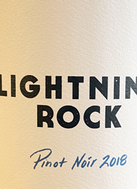 Lightning Rock Pinot Noir Elysia Vineyardtext