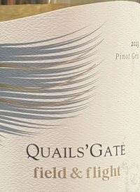 Quails' Gate Field and Flight Pinot Gristext