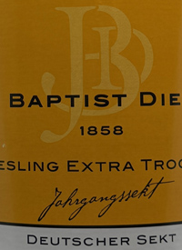 Joh. Baptist Dietrich Riesling Extra Trocken Deutscher Sekttext