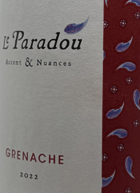 Le Paradou Accent and Nuances Grenachetext