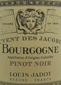 Louis Jadot Bourgogne Pinot Noir Couvent des Jacobinstext