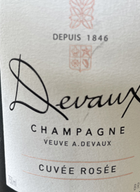 Champagne Devaux Cuvée Roséetext