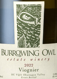 Burrowing Owl Viogniertext