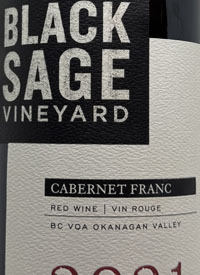 Black Sage Vineyard Cabernet Franctext