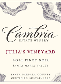 Cambria Pinot Noir Julia's Vineyardtext