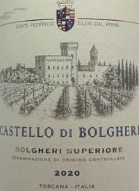 Castello di Bolgheri Rossotext