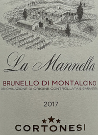 Cortonesi La Mannella Brunello di Montalcinotext