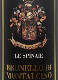 Le Spinaie Brunello di Montalcinotext