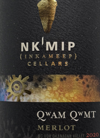 Nk'Mip Cellars Qwam Qwmt Merlottext