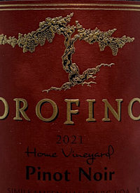 Orofino Pinot Noir Home Vineyardtext