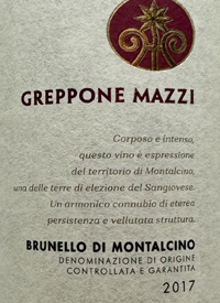 Ruffino Tenuta Greppone Mazzi Brunello di Montalcinotext