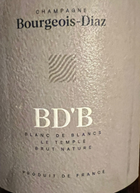 Champagne Bourgeois-Diaz Blanc de Blancstext