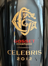 Champagne Gosset Celebris Bruttext