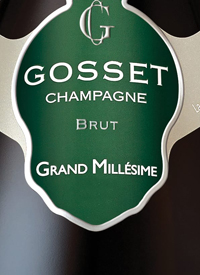 Champagne Gosset Grand Millésime Bruttext