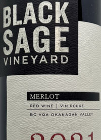 Black Sage Vineyard Merlottext