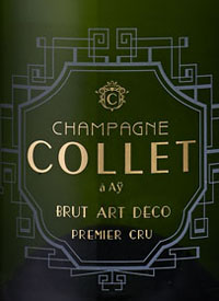 Champagne Collet Brut Art Deco Premier Crutext