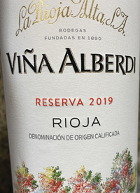 La Rioja Alta Viña Alberdi Rioja Reservatext