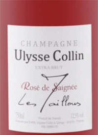 Champagne Ulysse Collin Rosé de Saignée Les Maillonstext