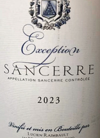 Lucien Ramabault Exception Sancerretext