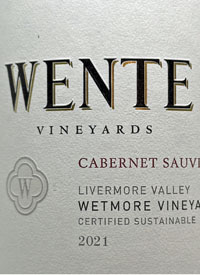 Wente Vineyards Single Vineyard Cabernet Sauvignon Charles Wetmoretext