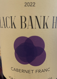 Black Bank Hill Cabernet Franctext