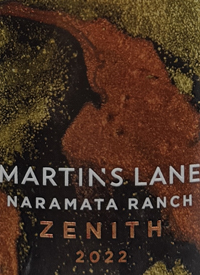 Martin's Lane Naramata Ranch Vineyard Single Block Collection Zenith Pinot Noirtext