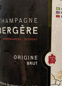 Champagne A. Bergére Blanc de Blancs Grand Cru Extra Bruttext