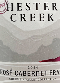 Hester Creek Rosé Cabernet Franc Columbia Valley Collectiontext