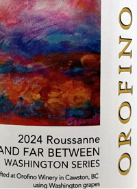 Orofino Few and Far Between Washington Series Roussannetext
