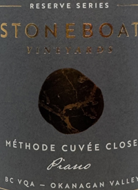 Stoneboat Vineyards Reserve Series Méthode Cuvée Close Pianotext