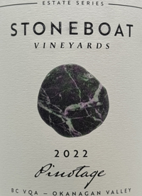 Stoneboat Vineyards Estate Series Pinotagetext