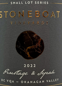 Stoneboat Vineyards Small Lot Series Pinotage Syrahtext