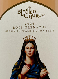 Blasted Church Rosé Grenache Grown in Washingtontext