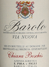 E. Pira & Figli de Chiara Boschis Barolo Via Nuovatext
