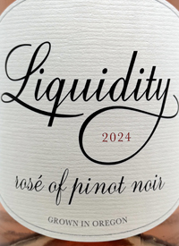 Liquidity Rosé of Pinot Noir Grown in Oregontext