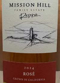 Mission Hill Reserve Rosé Grown in Californiatext