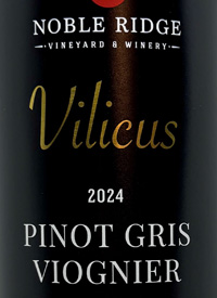 Noble Ridge Vilicus Pinot Gris Viogniertext