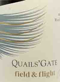 Quails' Gate Field and Flight Riesling Ontariotext