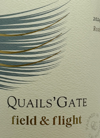 Quails' Gate Field and Flight Rosé Californiatext