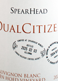 Spearhead Dual Citizen Sauvignon Blanc Den Hoed Vineyardtext