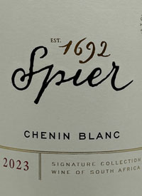 Spier Chenin Blanc Signature Collectiontext