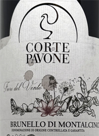 Corte Pavone Brunello di Montalcino Fiore del Ventotext
