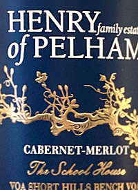 Henry of Pelham The School House Cabernet Merlottext