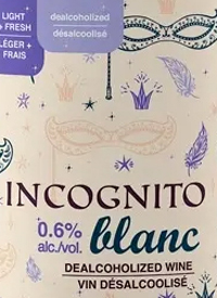 Winemaker's Cut Incognito Blanc 0.6 Percent Alcoholtext