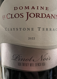 Le Clos Jordanne Claystone Terrace Pinot Noirtext